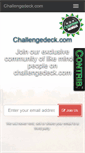 Mobile Screenshot of challengedemcare.com